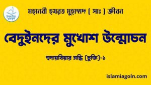 বেদুইনদের মুখোশ উন্মোচন